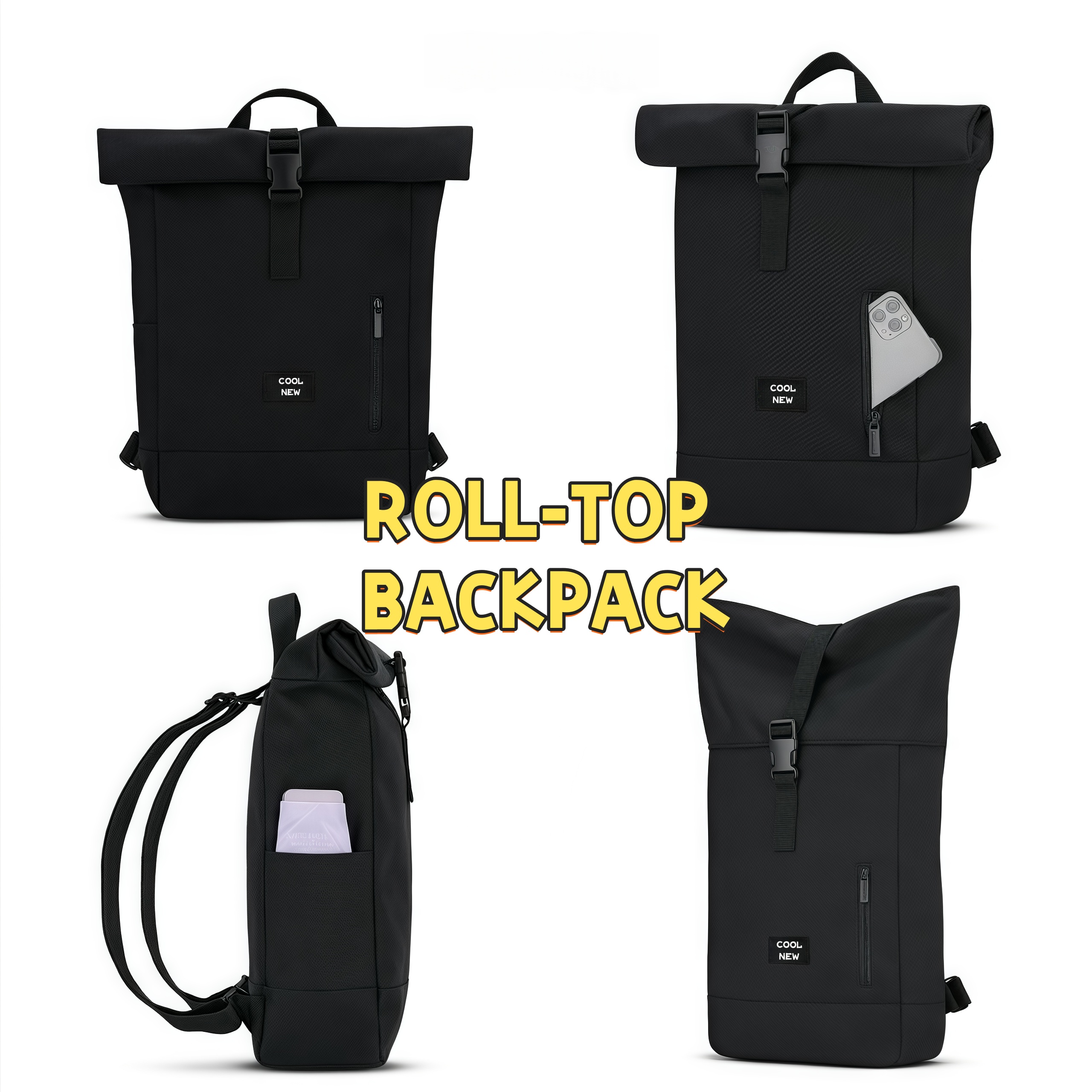 ROLL-TOP BACKPACK 